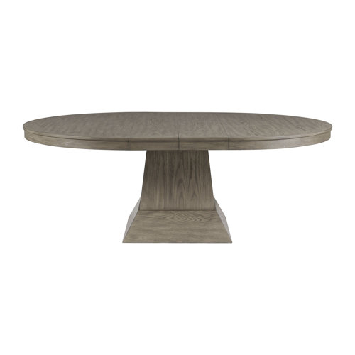 Laurel Foundry Modern Farmhouse Spady Extendable Round Dining Table